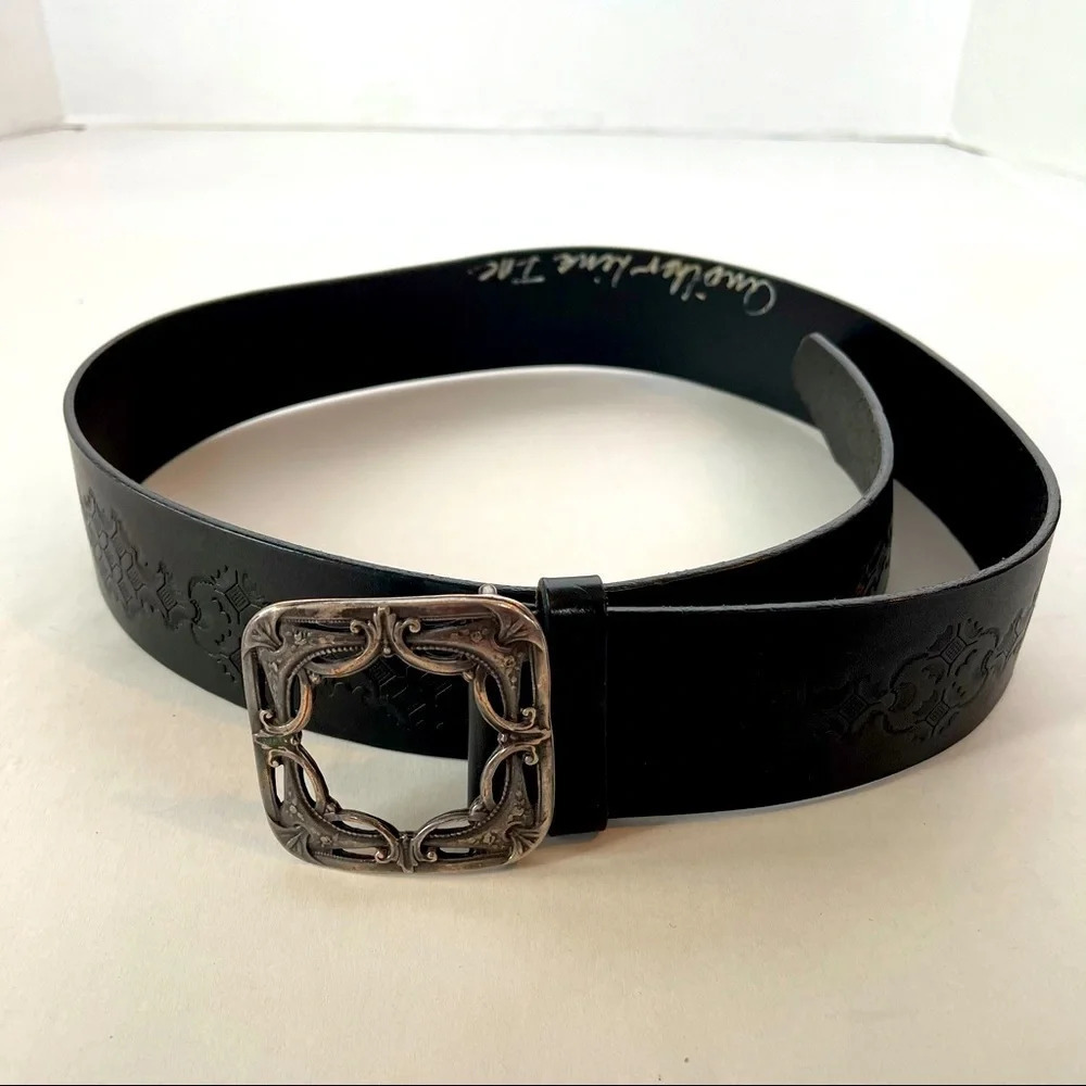 Other Line inc Black leather Belt women’s or men’s